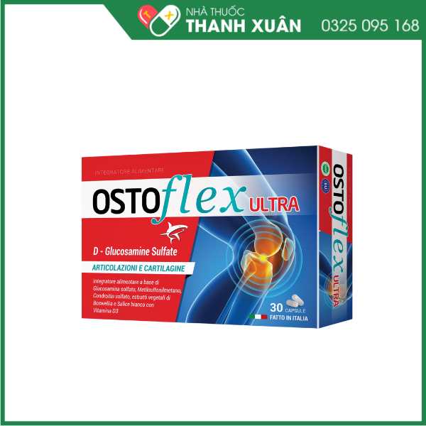 OstoFlex Ultra Giảm đau trong thoái hóa khớp và trong viêm khớp, Viêm khớp dạng thấp